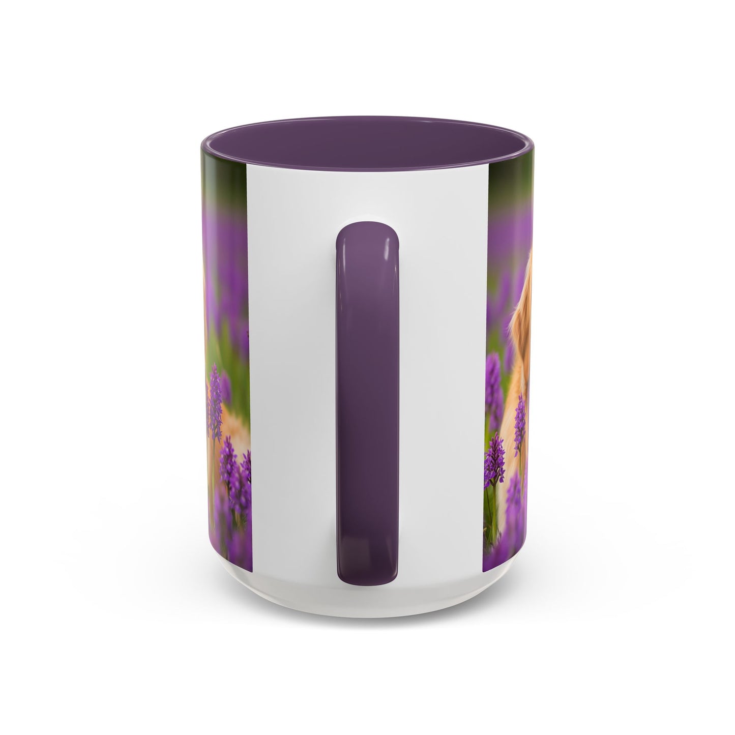 Golden Retriever Accent Coffee Mug - Perfect Gift for Dog Lovers