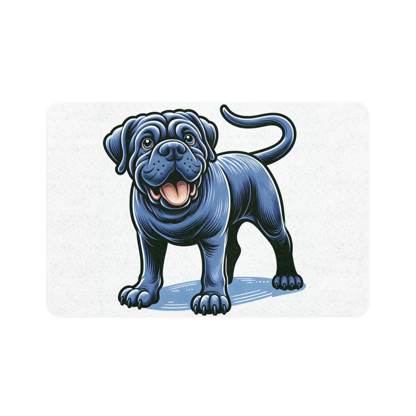 Pet Food Mat (12x18) - Neapolitan Mastiff