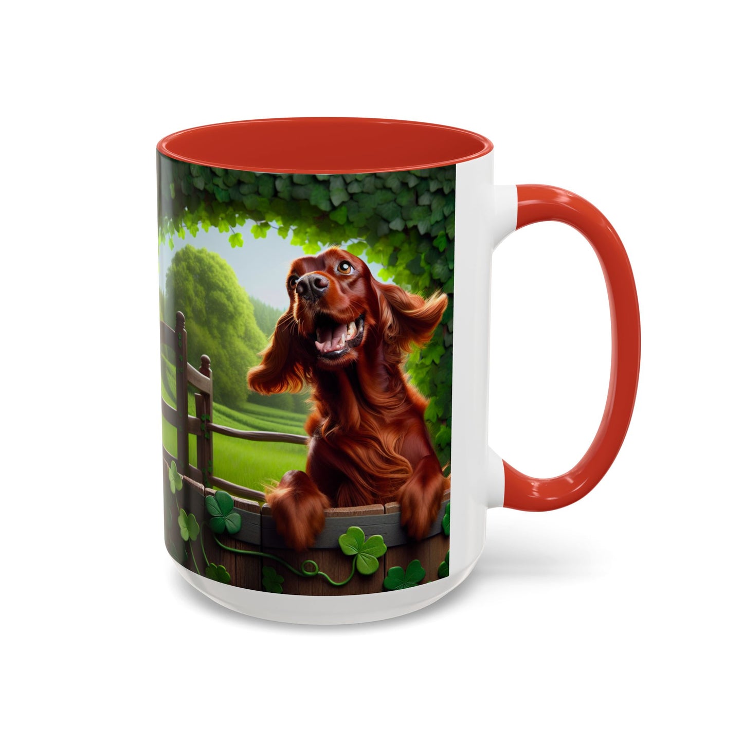 Irish Setter Accent Coffee Mug - Perfect Gift for Dog Lovers