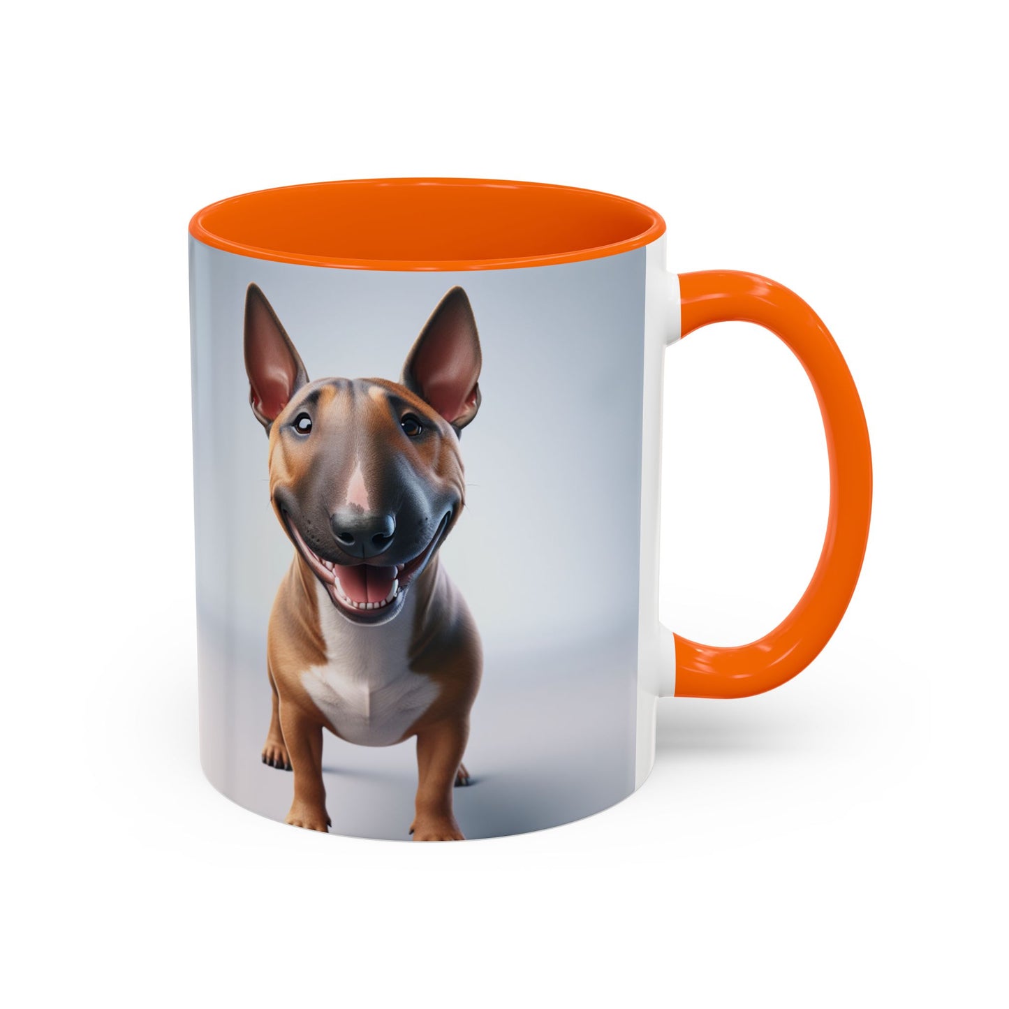 Miniature Bull Terrier Accent Coffee Mug - Perfect Gift for Dog Lovers