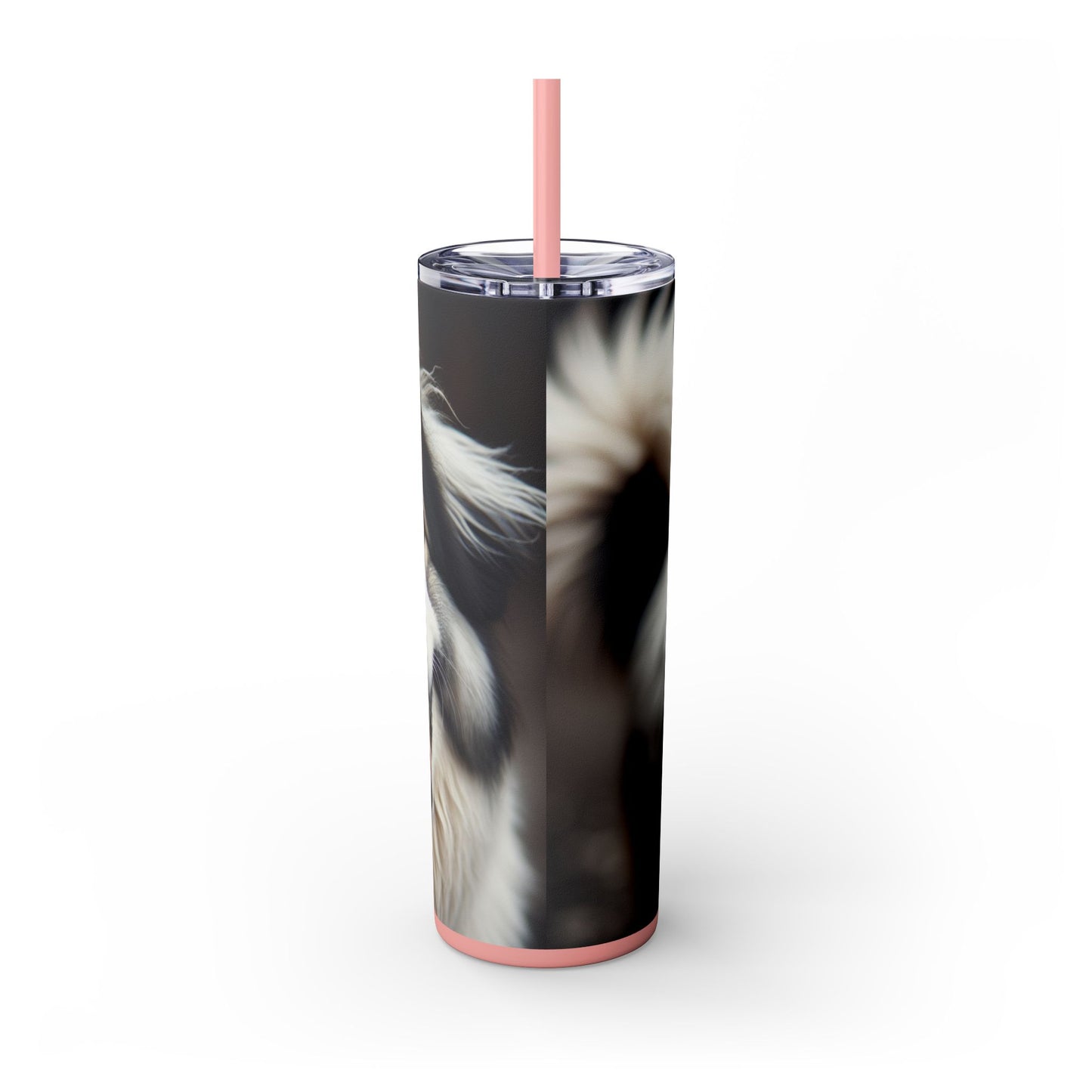 Romanian Mioritic Shepherd Dog Tumbler with Straw, 20oz