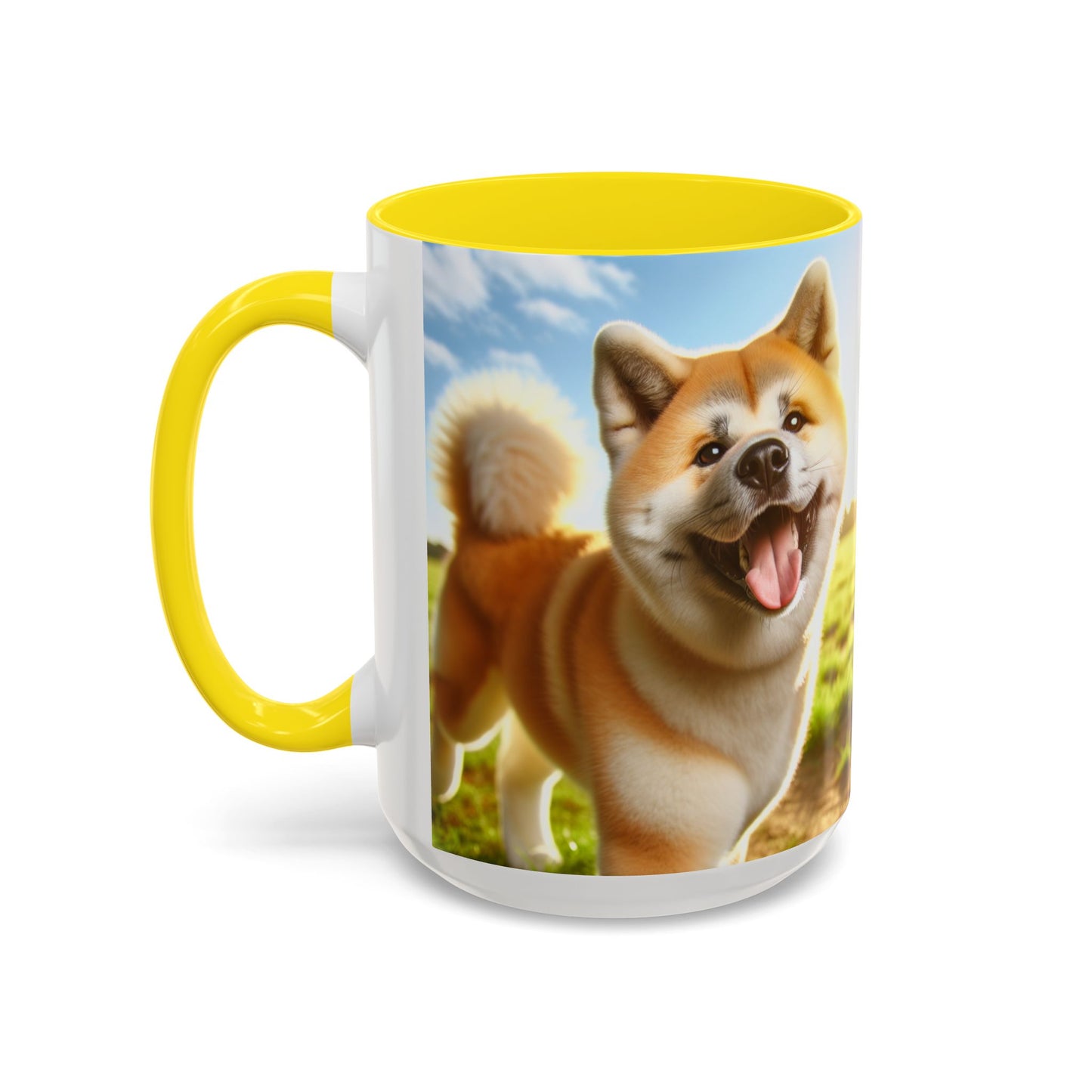 Akita Accent Coffee Mug - Perfect Gift for Dog Lovers