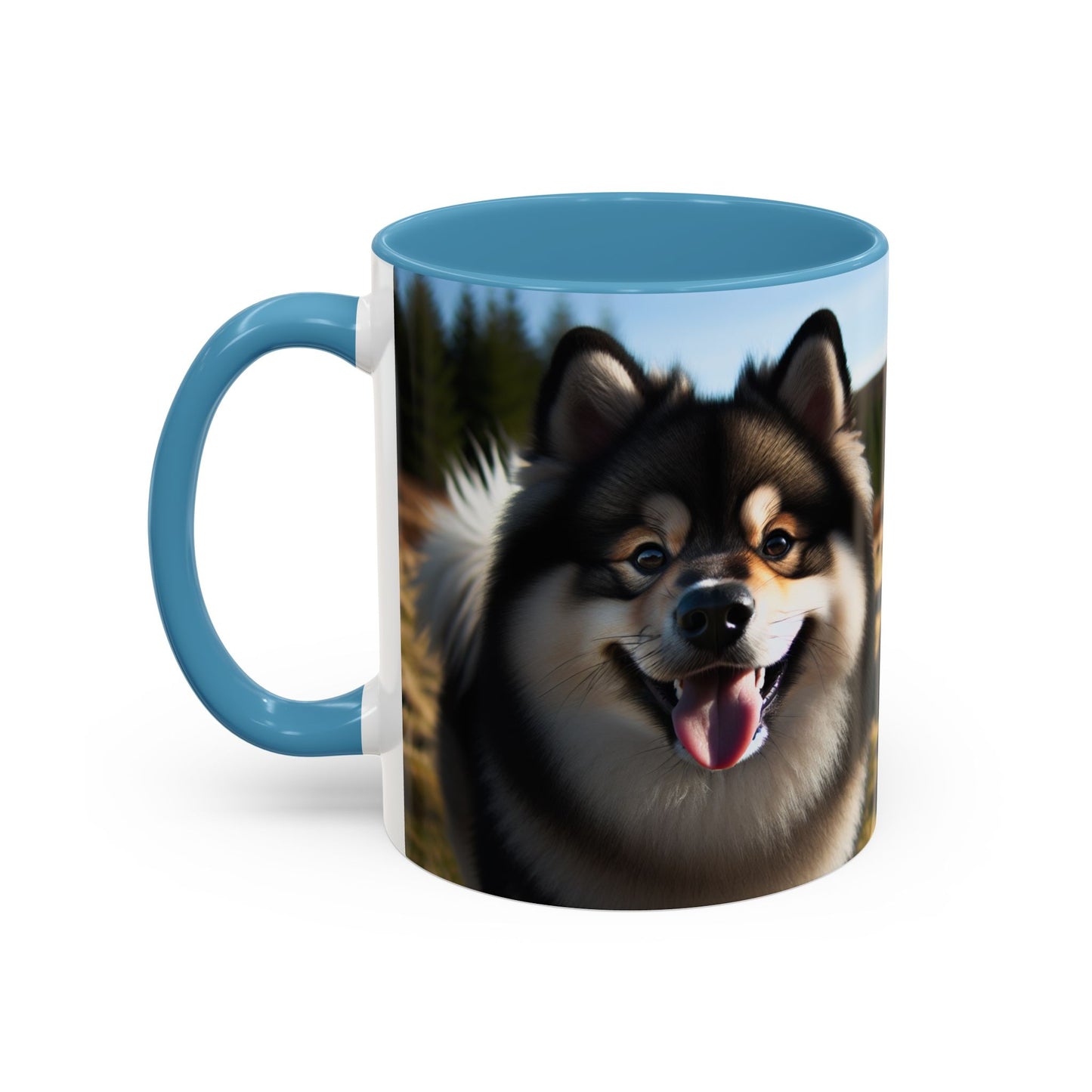 Norwegian Buhund Accent Coffee Mug - Perfect Gift for Dog Lovers