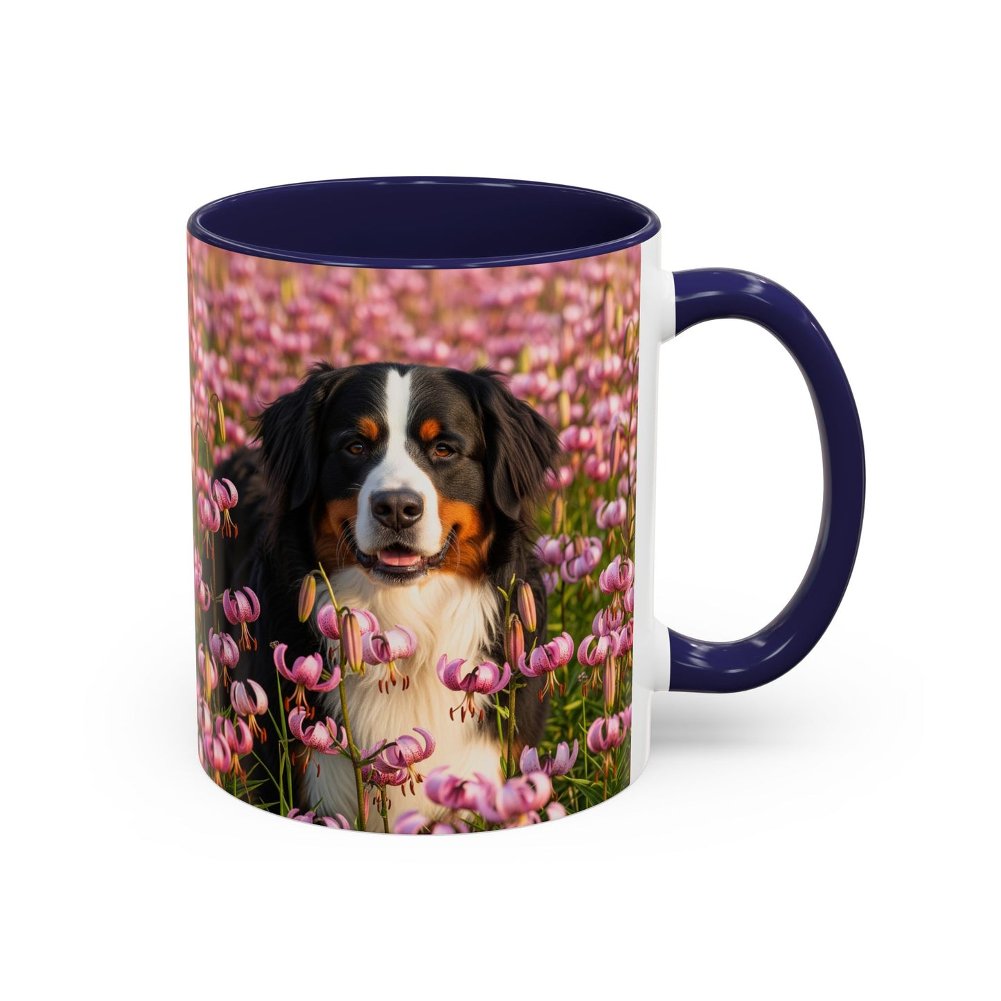 Bernese Mountain Dog Accent Coffee Mug - Perfect Gift for Dog Lovers