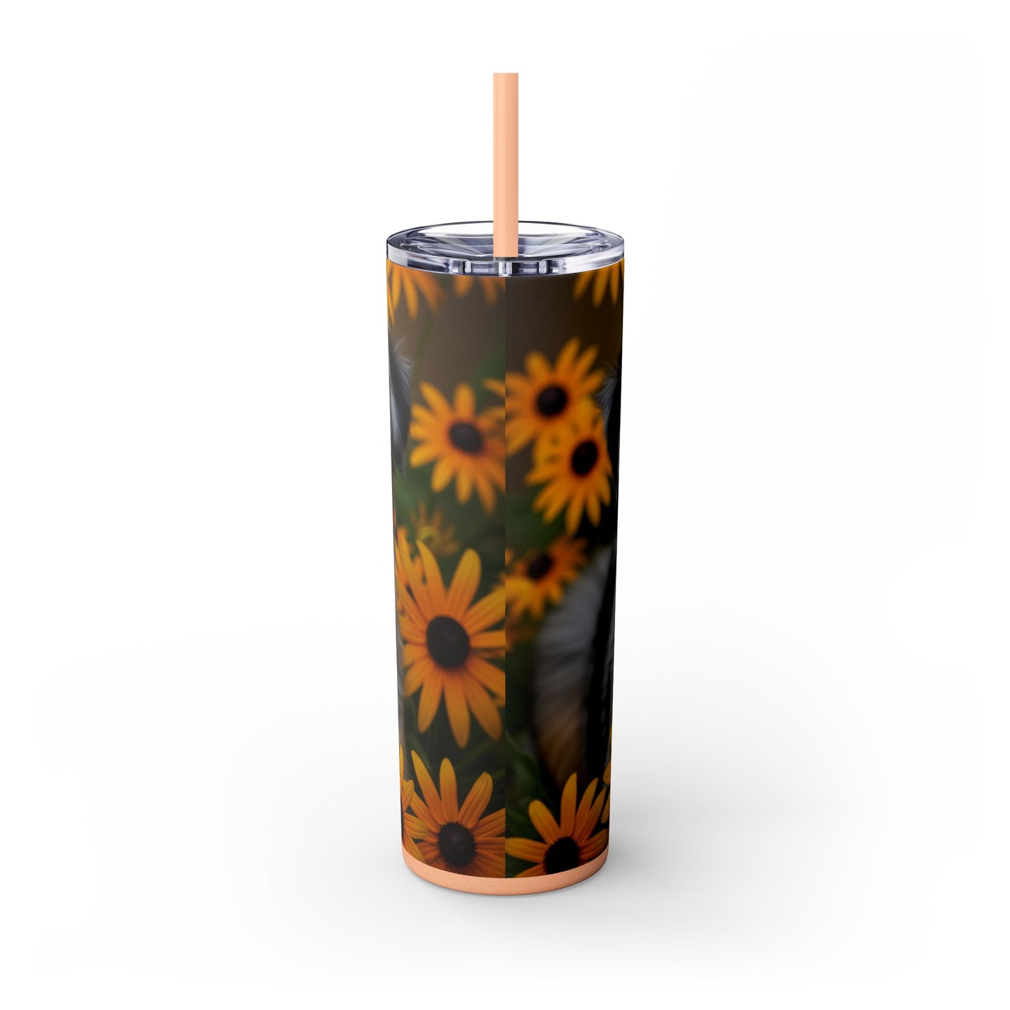 Miniature American Shepherd Tumbler with Straw, 20oz