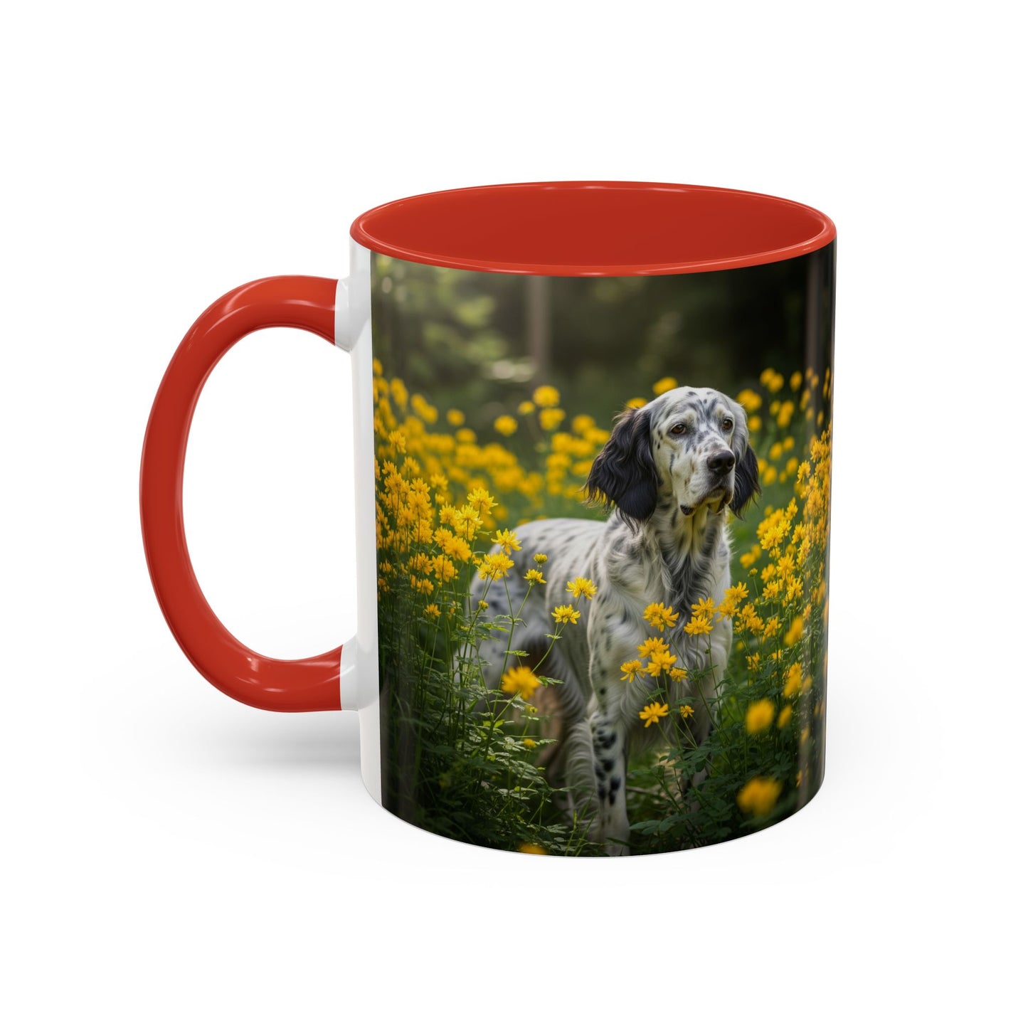 English Setter Accent Coffee Mug - Perfect Gift for Dog Lovers