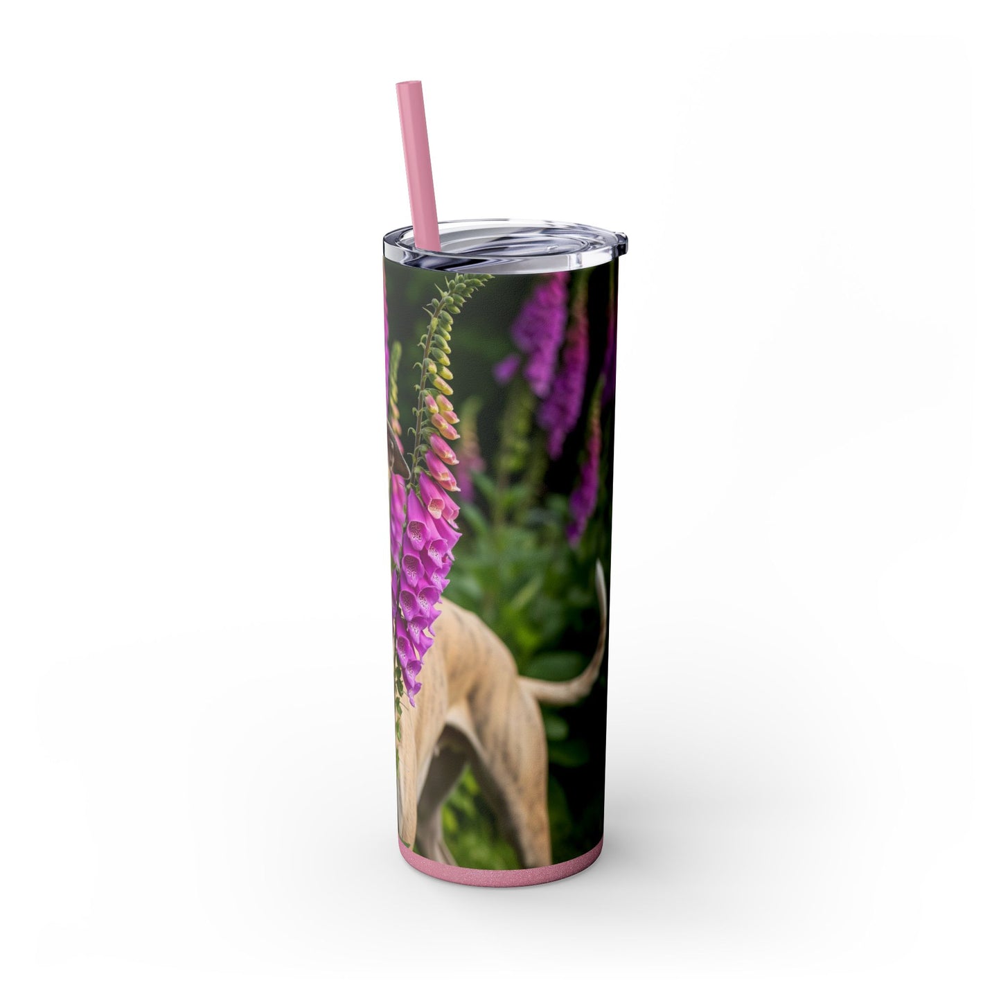 Whippet Skinny Tumbler with Straw, 20oz