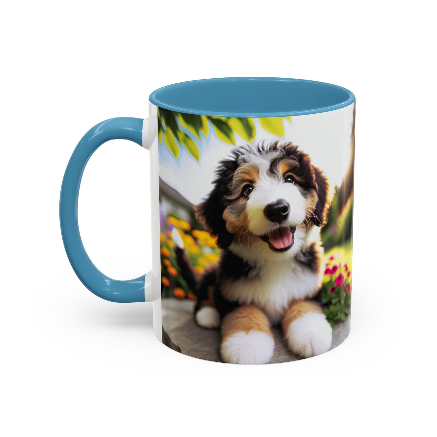 Bernedoodle Accent Coffee Mug - Perfect Gift for Dog Lovers
