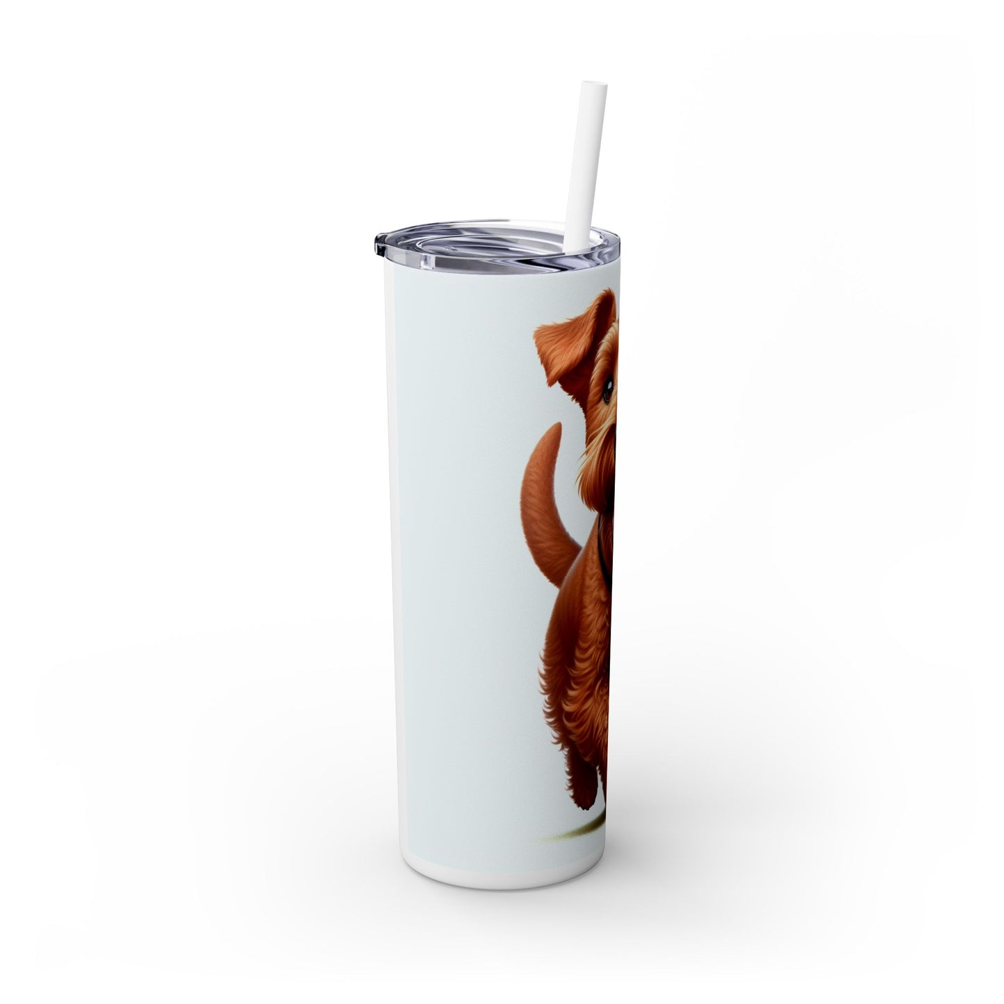 Irish Terrier Tumbler with Straw, 20oz