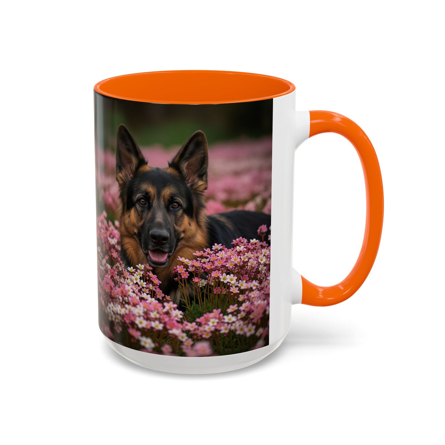 German Shepherd Accent Coffee Mug - Perfect Gift for Dog Lovers