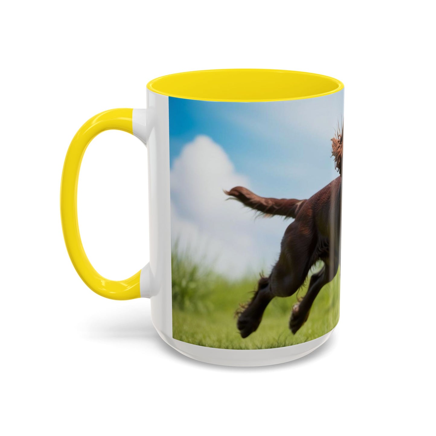 Irish Water Spaniel Accent Coffee Mug - Perfect Gift for Dog Lovers
