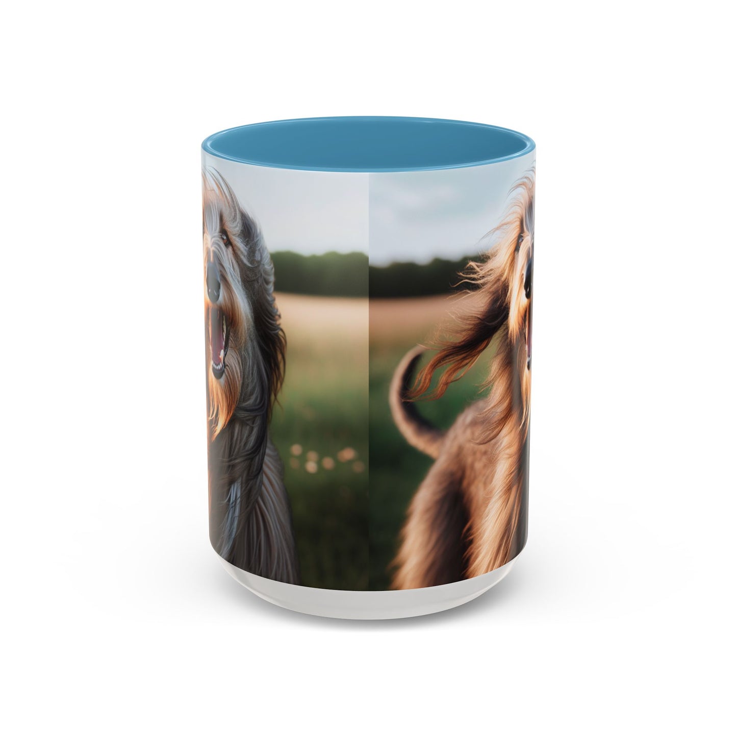Scottish Deerhound Accent Coffee Mug - Perfect Gift for Dog Lovers