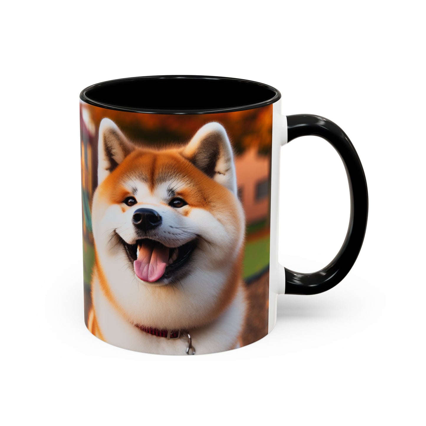 Japanese Akitainu Accent Coffee Mug - Perfect Gift for Dog Lovers