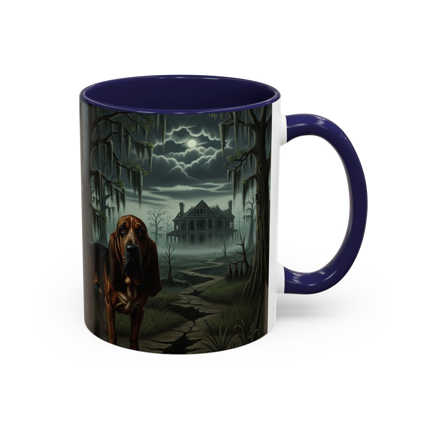 Bloodhound Accent Coffee Mug - Perfect Gift for Dog Lovers