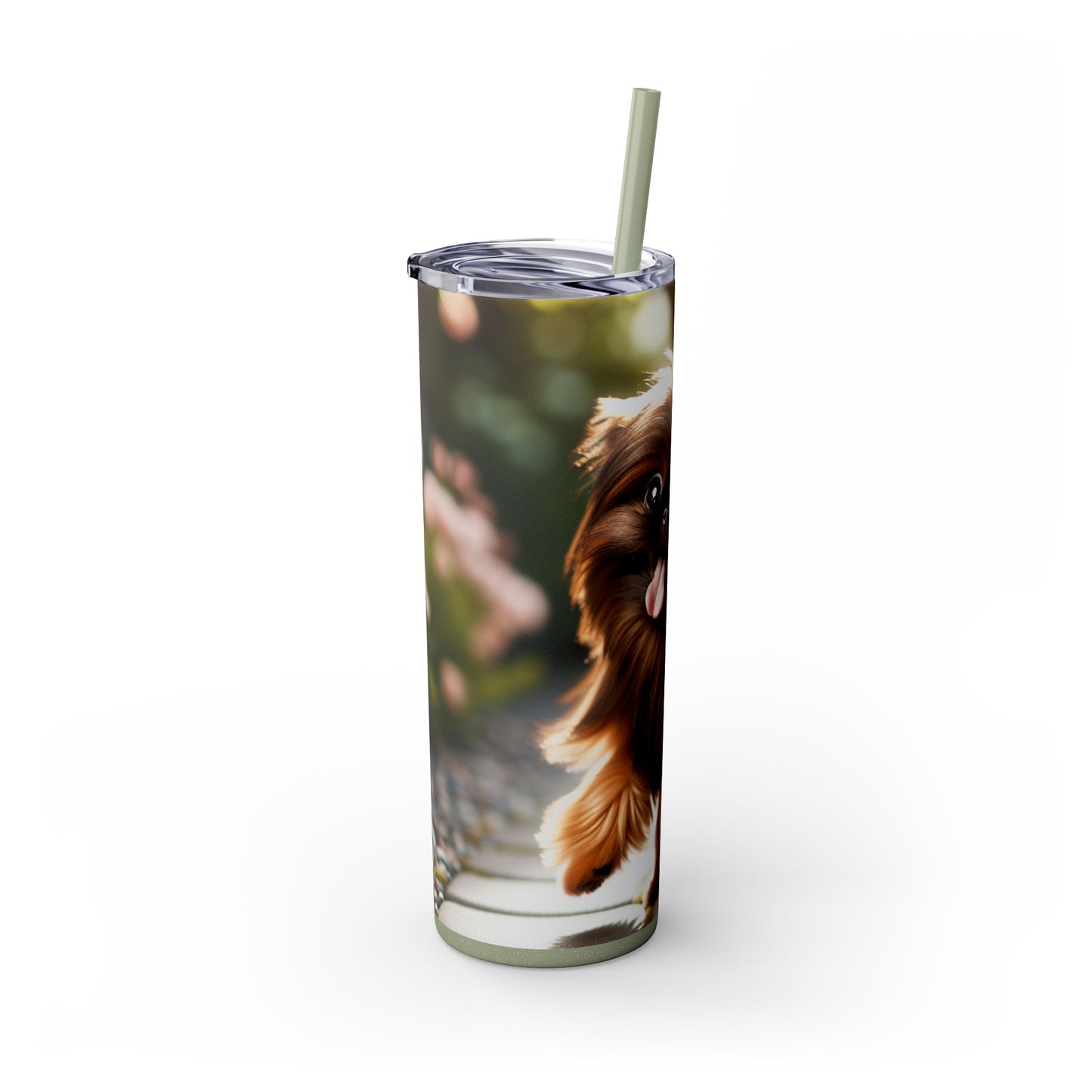 Silky Brussels Tumbler with Straw, 20oz