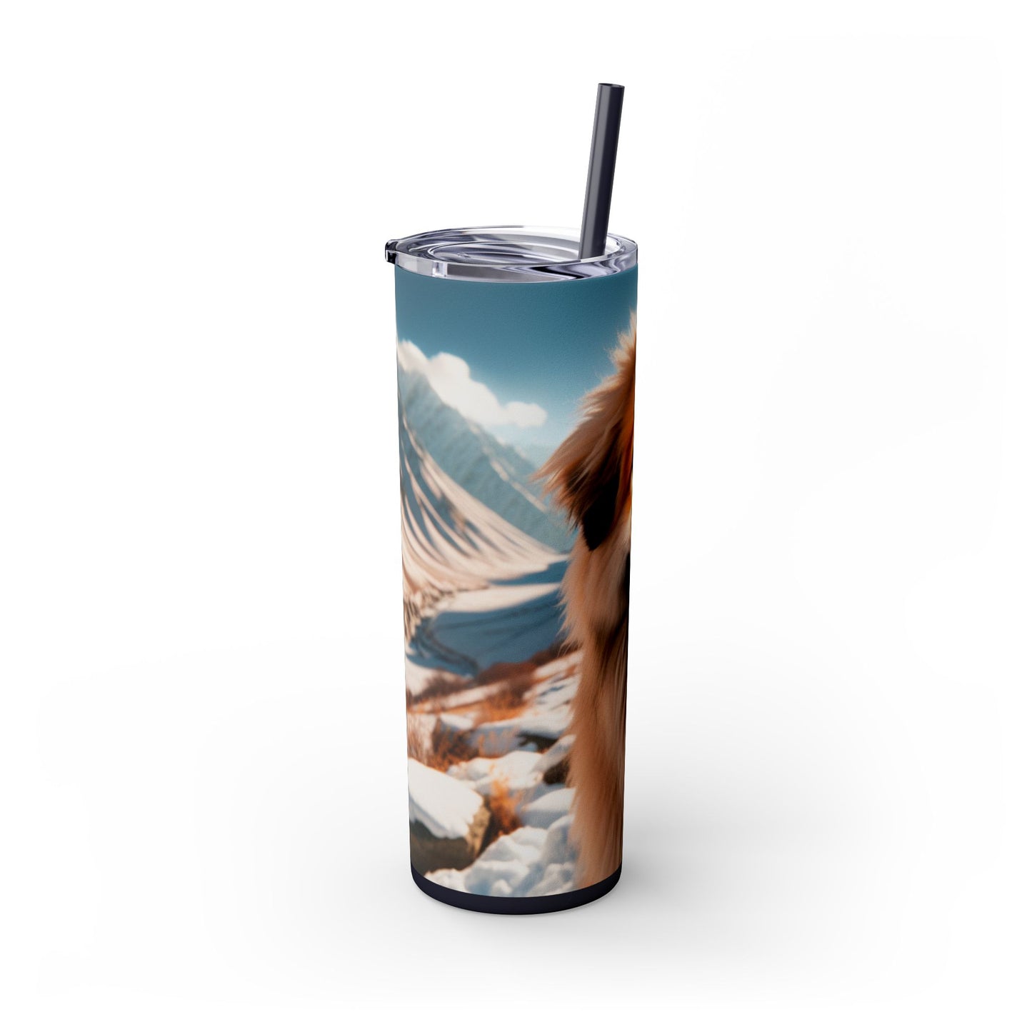 Himalayan Sheepdog Tumbler with Straw, 20oz