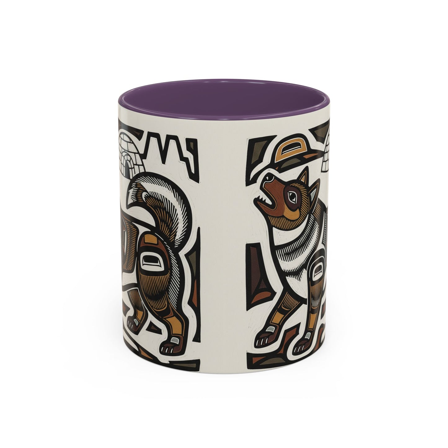 Canadian Eskimo Dog Accent Coffee Mug - Perfect Gift for Dog Lovers