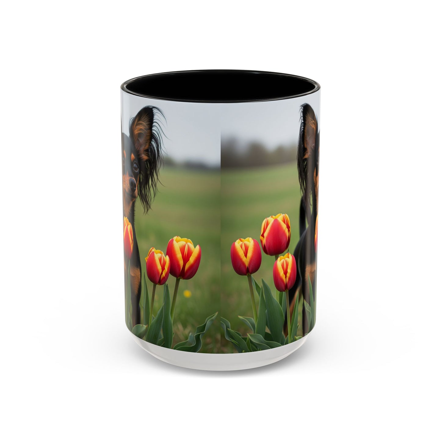 Russian Toy Dog Accent Coffee Mug - Perfect Gift for Dog Lovers