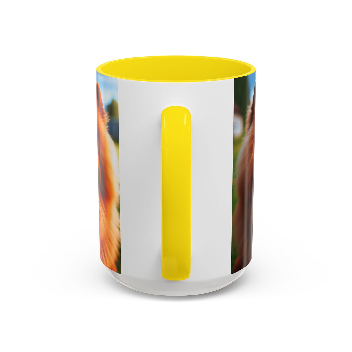 Chow Chow Accent Mug – Ceramic Coffee Cup