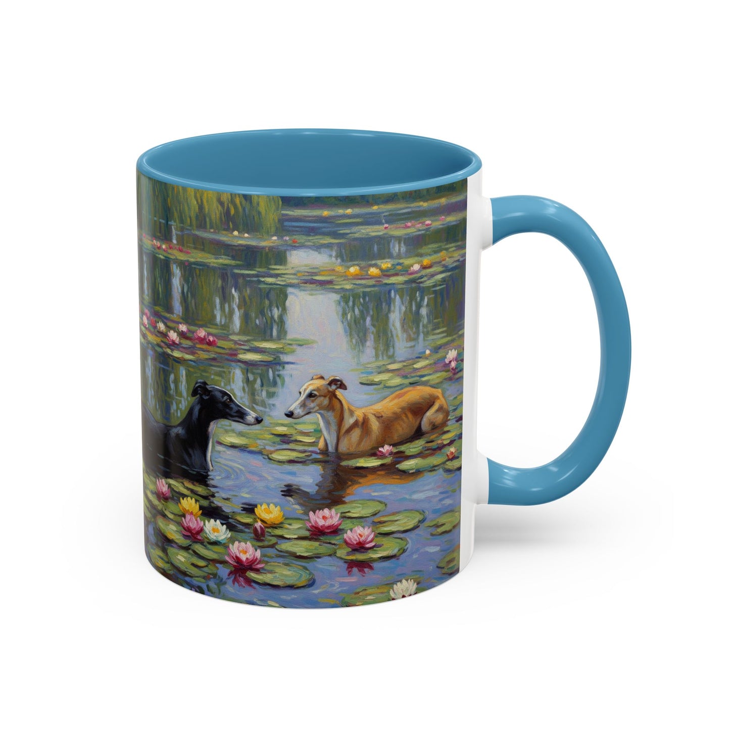 Greyhound Accent Coffee Mug - Perfect Gift for Dog Lovers