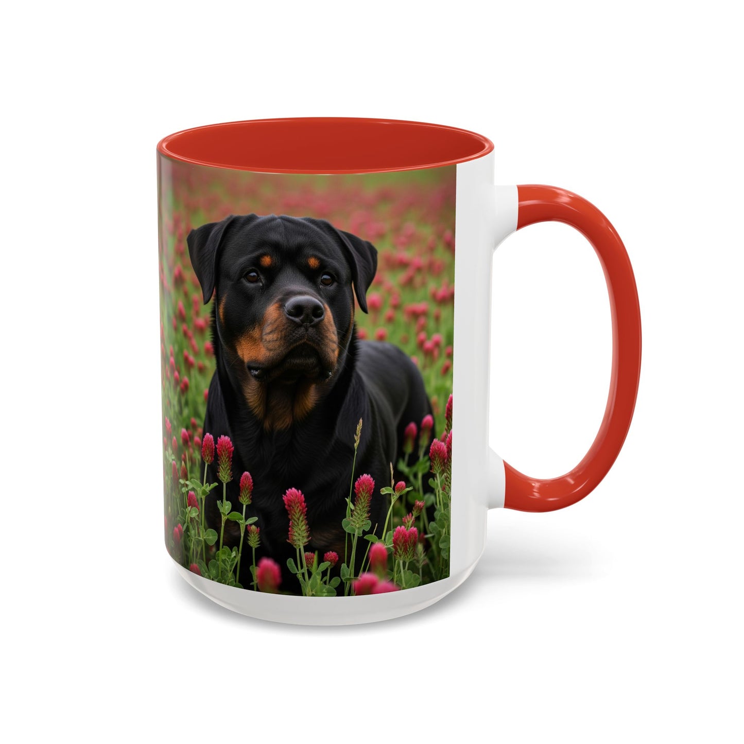 Rottweiler Accent Coffee Mug - Perfect Gift for Dog Lovers