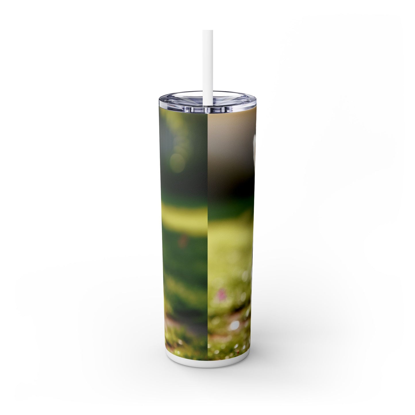 Parson Russell Terrier Skinny Tumbler with Straw, 20oz