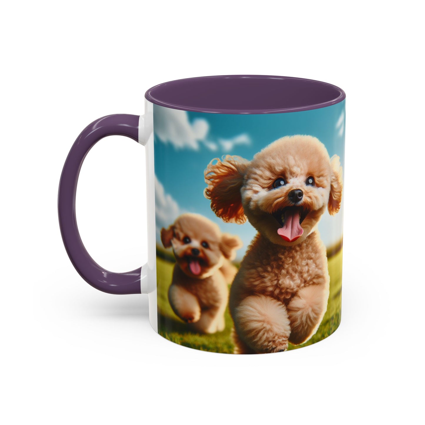 Toy Poodle Accent Coffee Mug - Perfect Gift for Dog Lovers