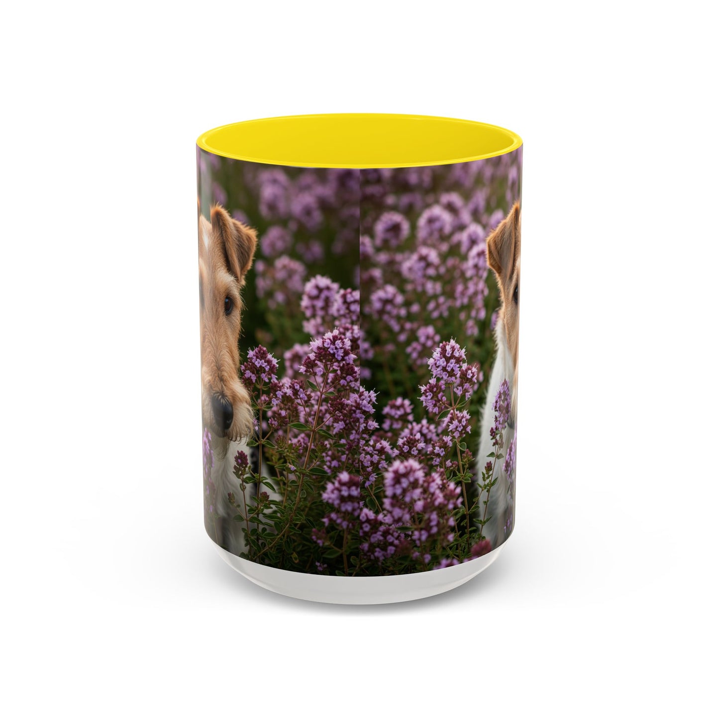 Fox Terrier Accent Coffee Mug - Perfect Gift for Dog Lovers