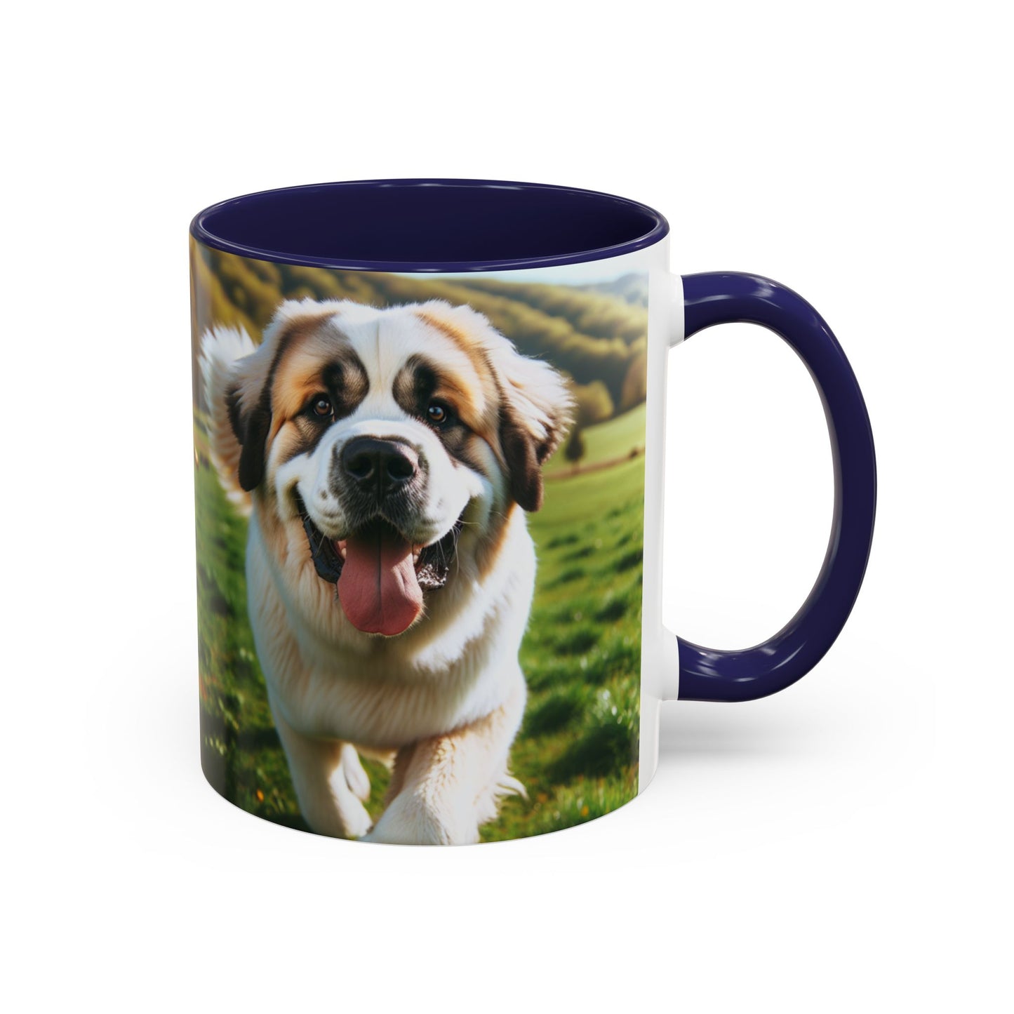 Pyrenean Mastiff Accent Coffee Mug - Perfect Gift for Dog Lovers