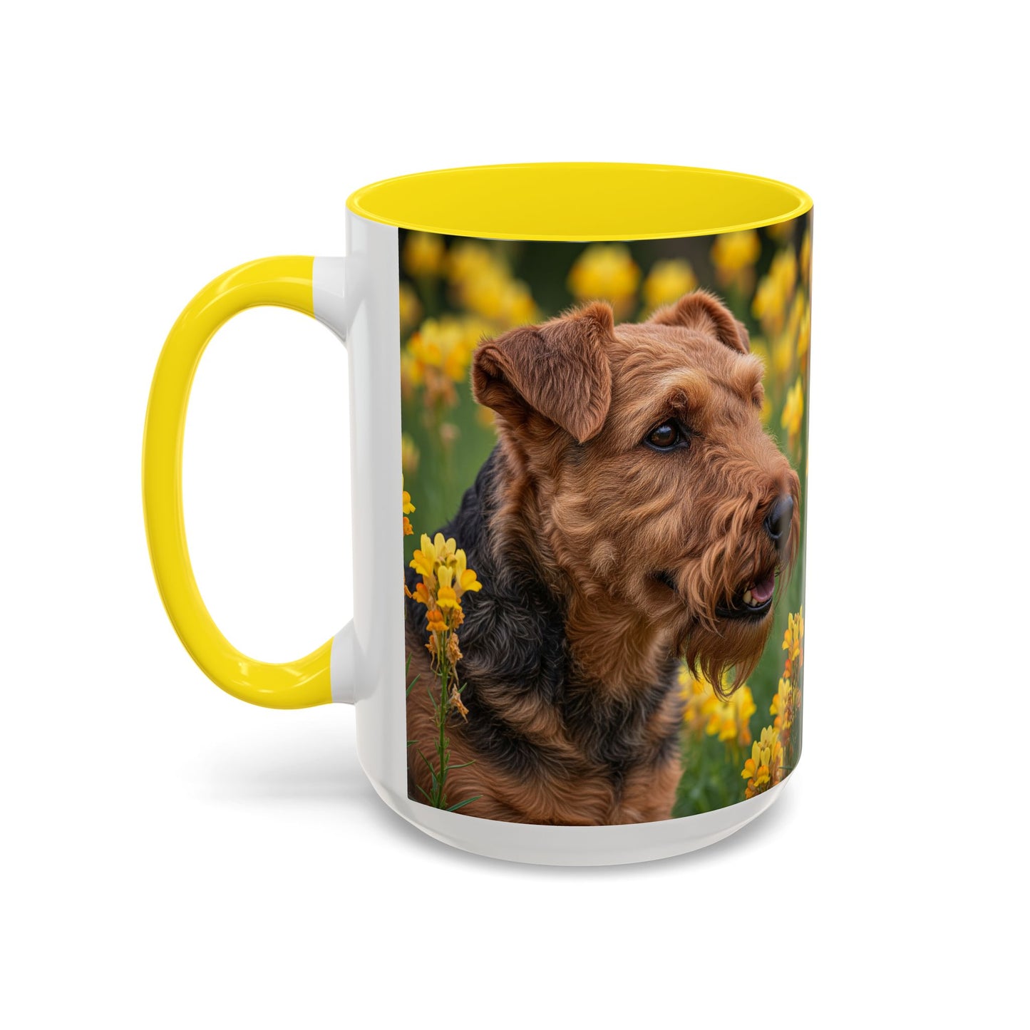 Welsh Terrier Accent Coffee Mug - Perfect Gift for Dog Lovers