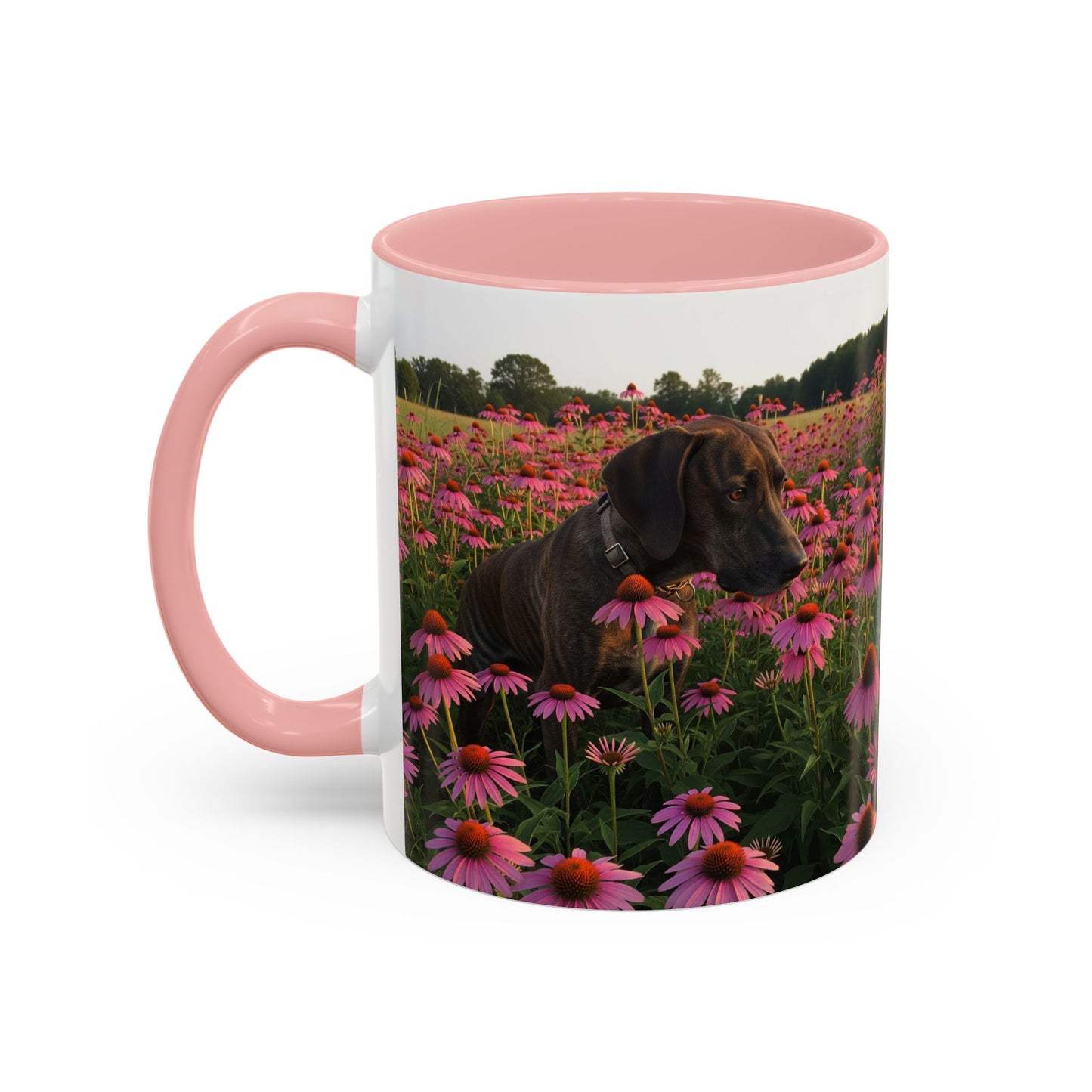 Treeing Tennessee Brindle Accent Coffee Mug - Perfect Gift for Dog Lovers