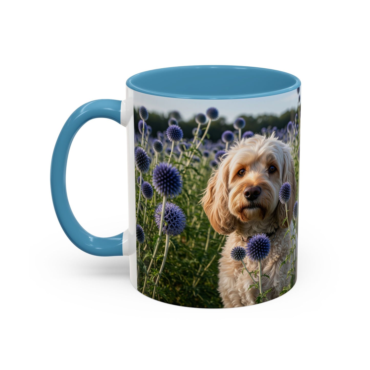 Spoodle Accent Coffee Mug - Perfect Gift for Dog Lovers