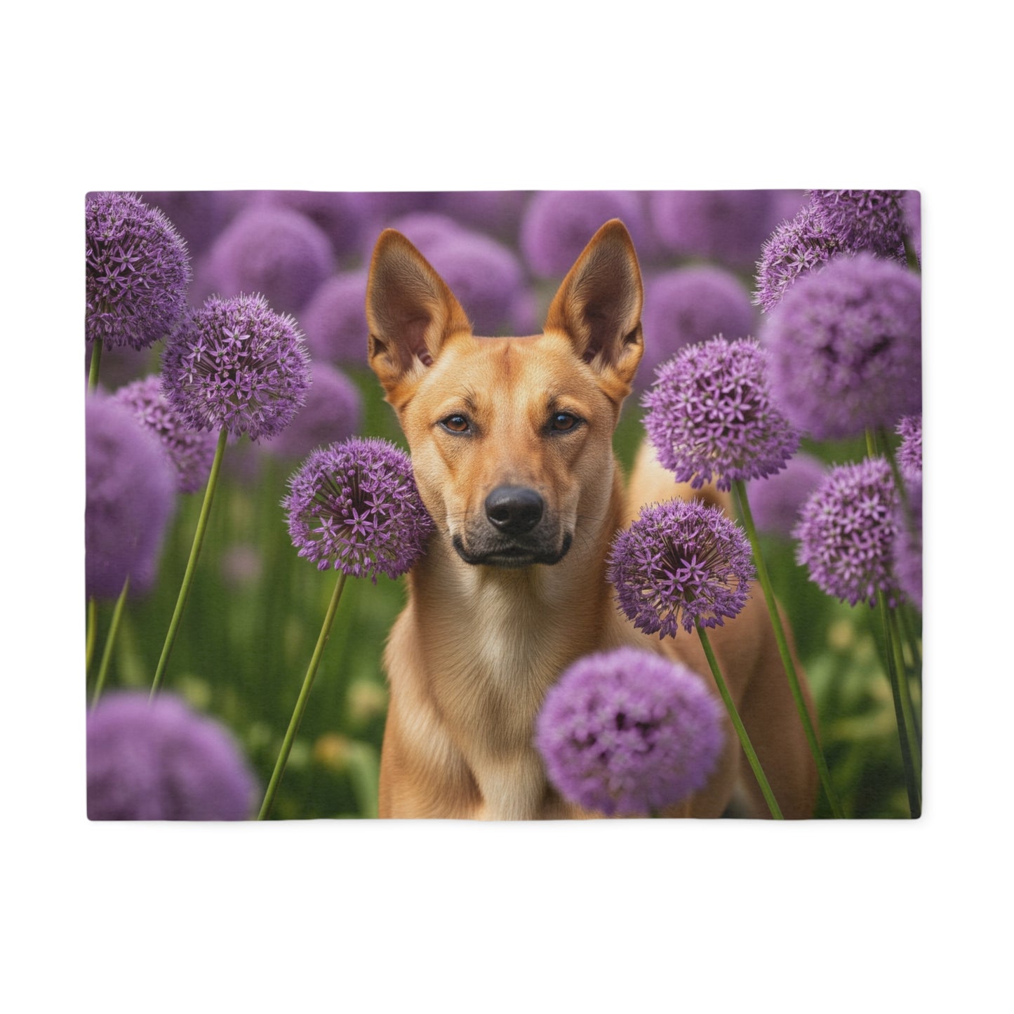 Canaan Dog Sweatshirt Blanket