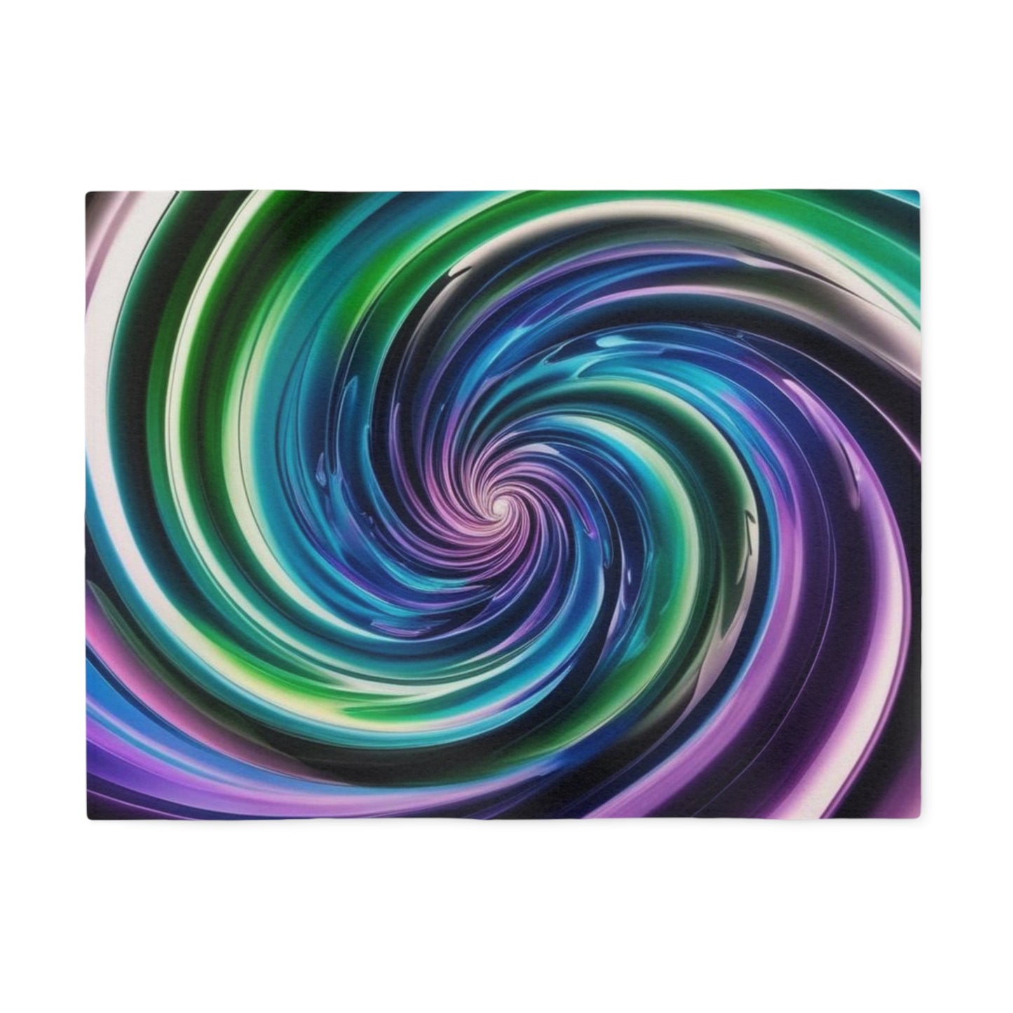 Optical Illusion Sweatshirt Blanket