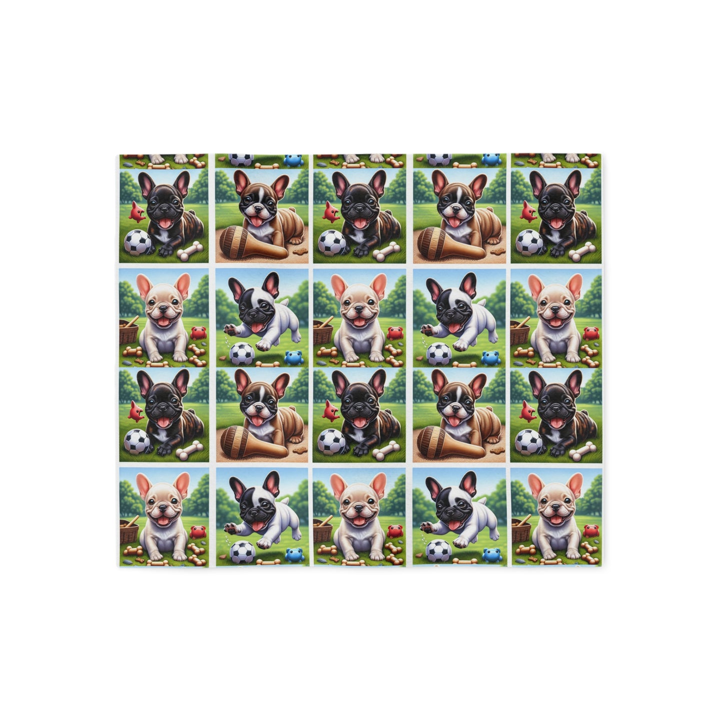 French Bulldog Sweatshirt Blanket