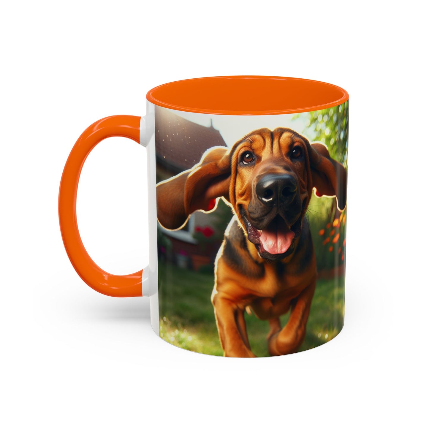 Bloodhound Accent Coffee Mug - Perfect Gift for Dog Lovers