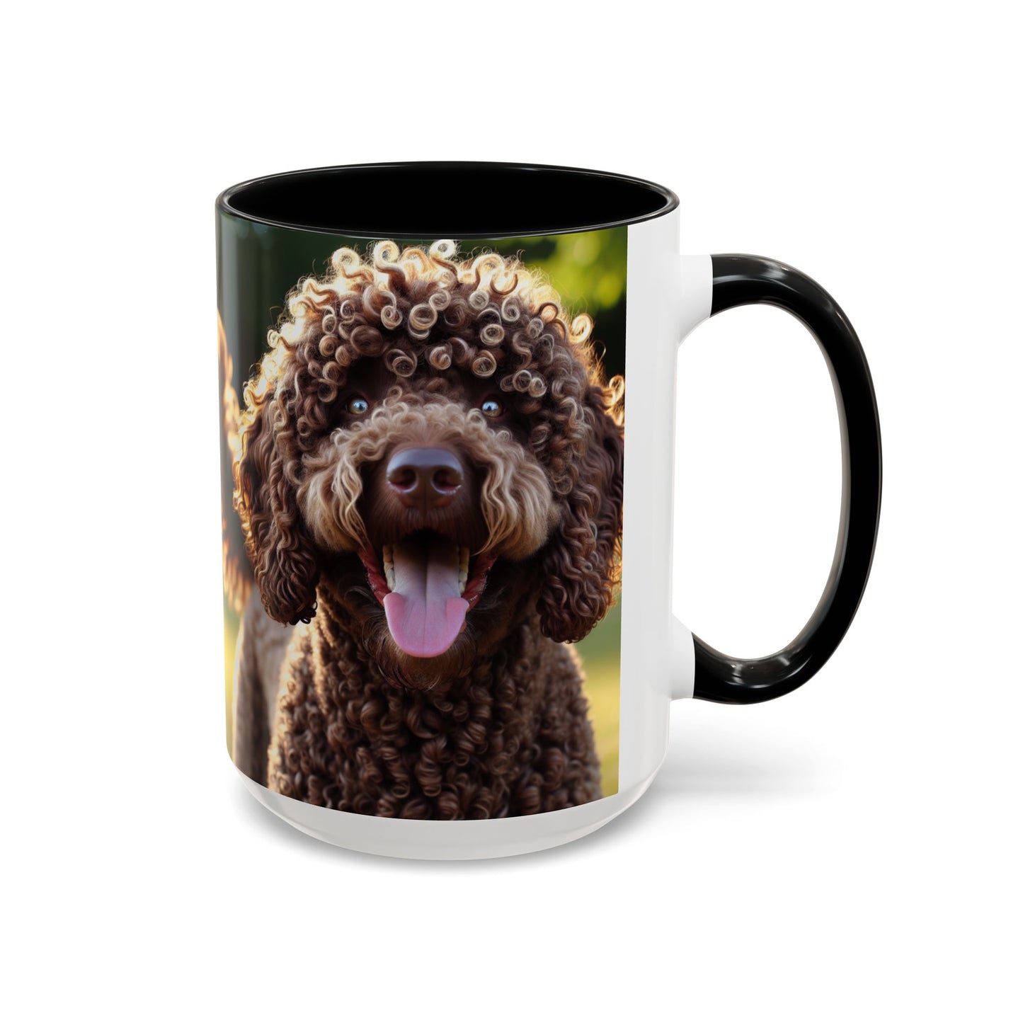 Curly Coated Retriever Accent Coffee Mug - Perfect Gift for Dog Lovers