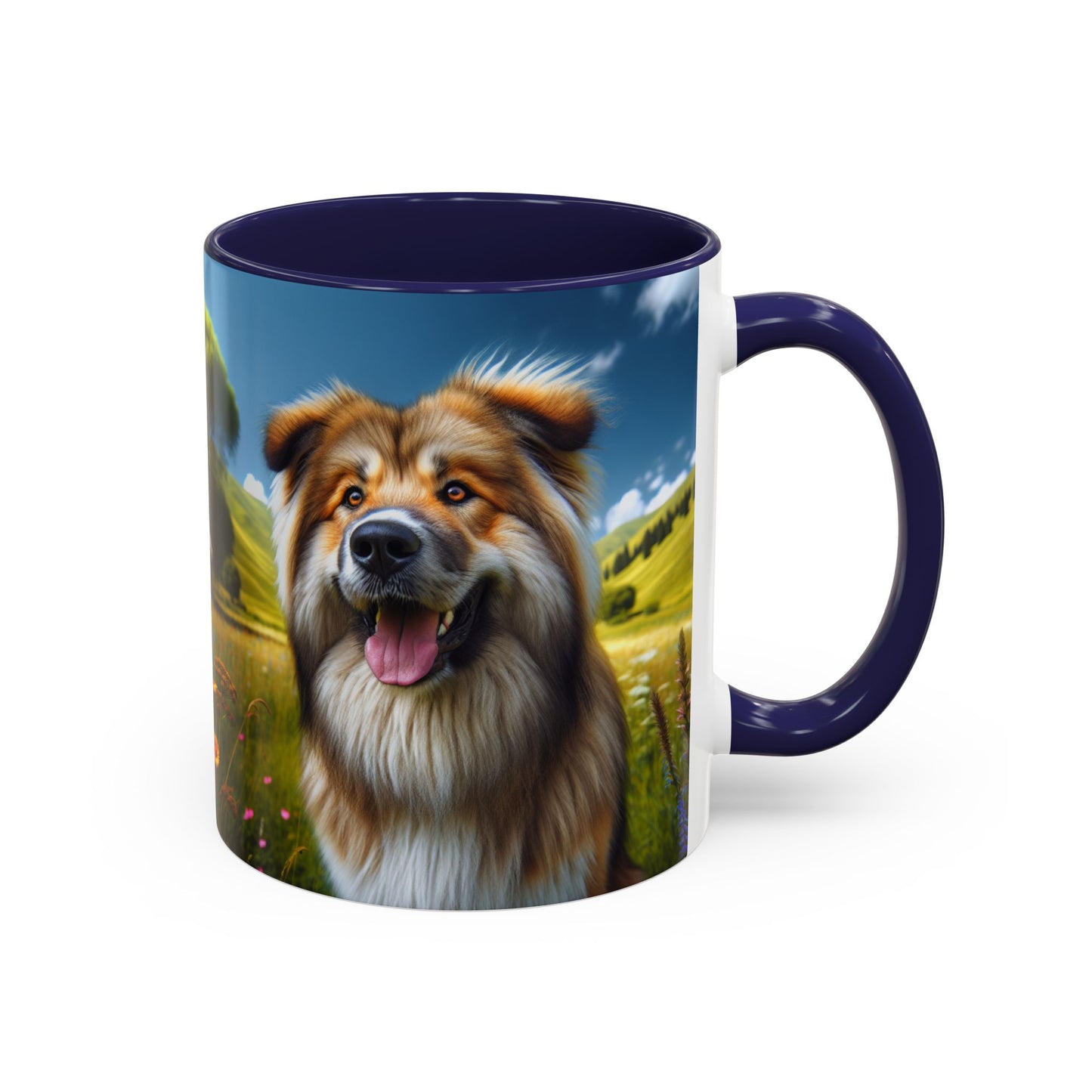 Bakharwal Accent Coffee Mug - Perfect Gift for Dog Lovers