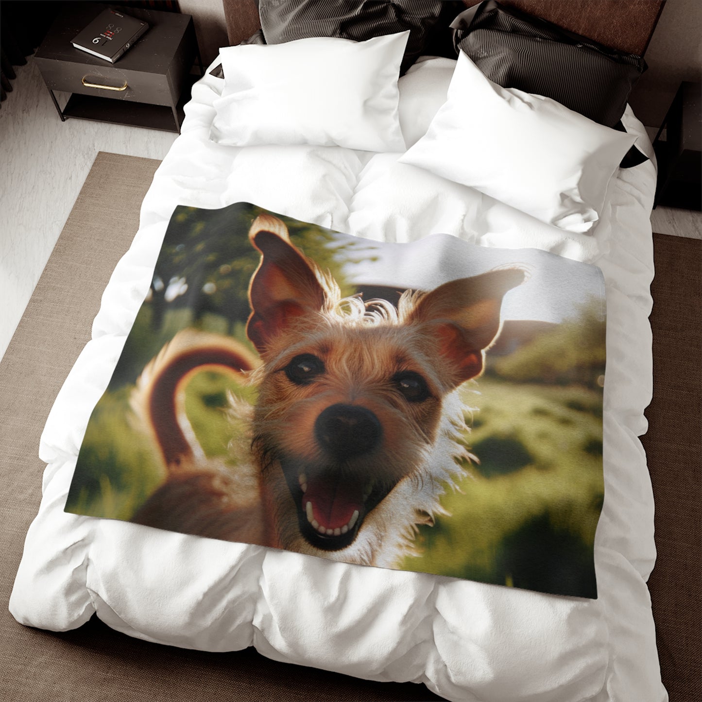 Portuguese Podengo Sweatshirt Blanket