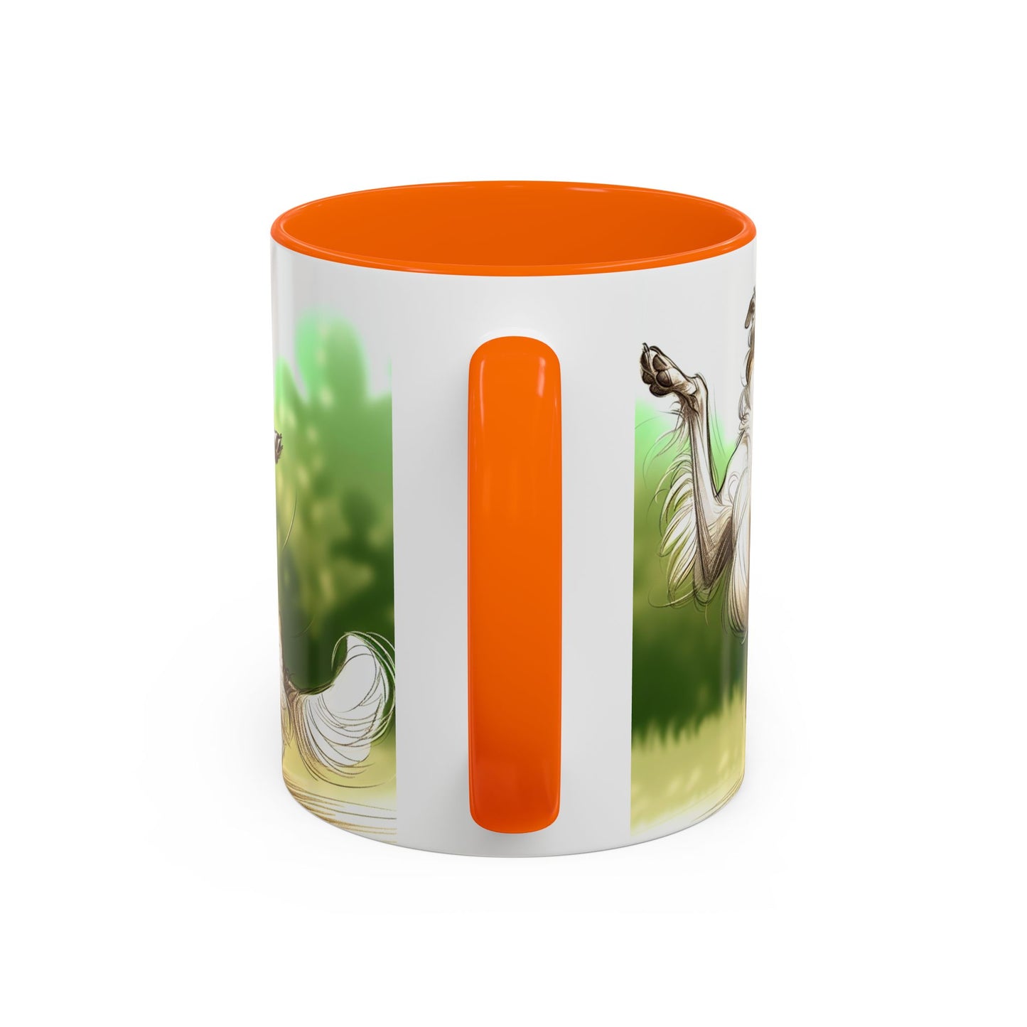 Borzoi Accent Coffee Mug - Perfect Gift for Dog Lovers