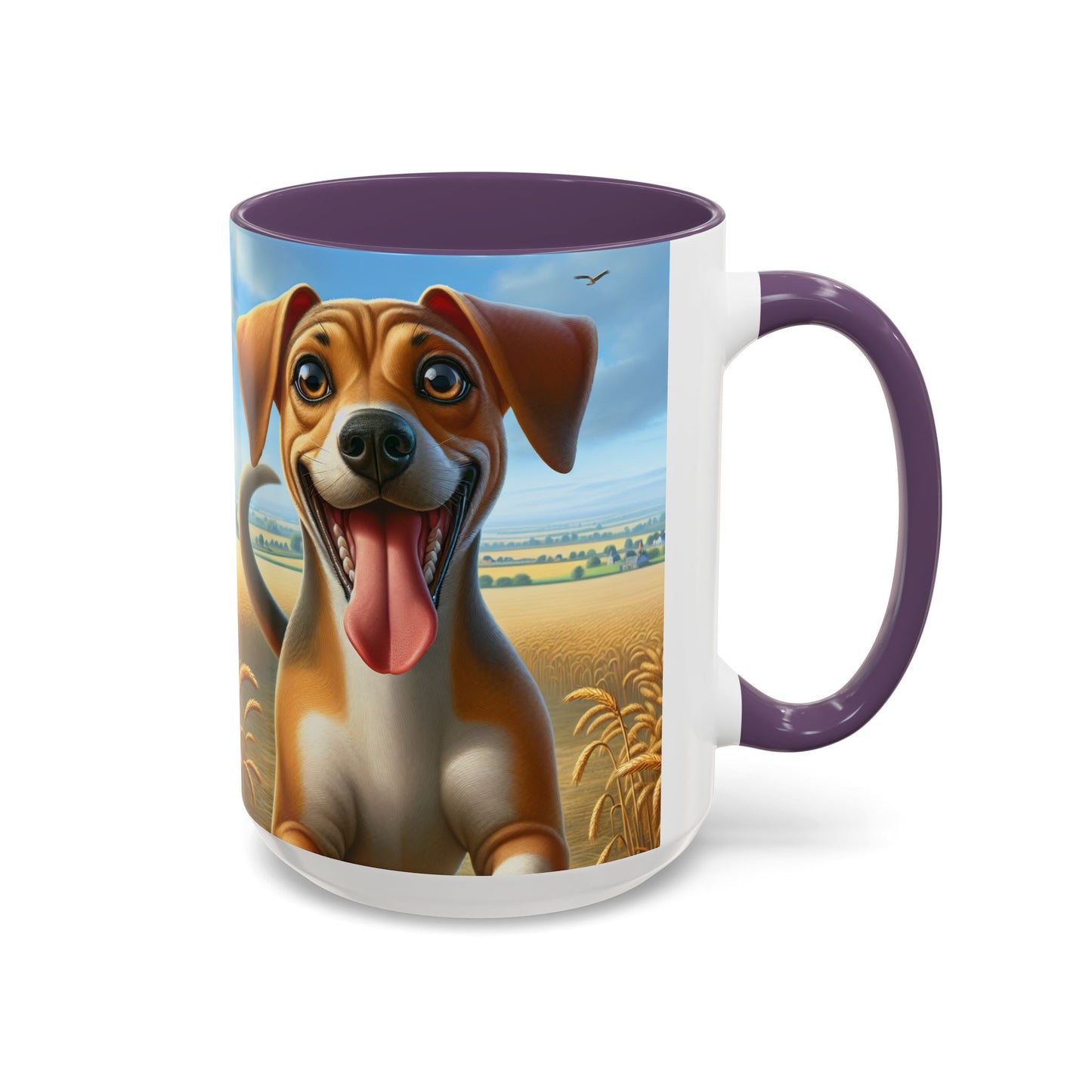 Banjara Hound Accent Coffee Mug - Perfect Gift for Dog Lovers