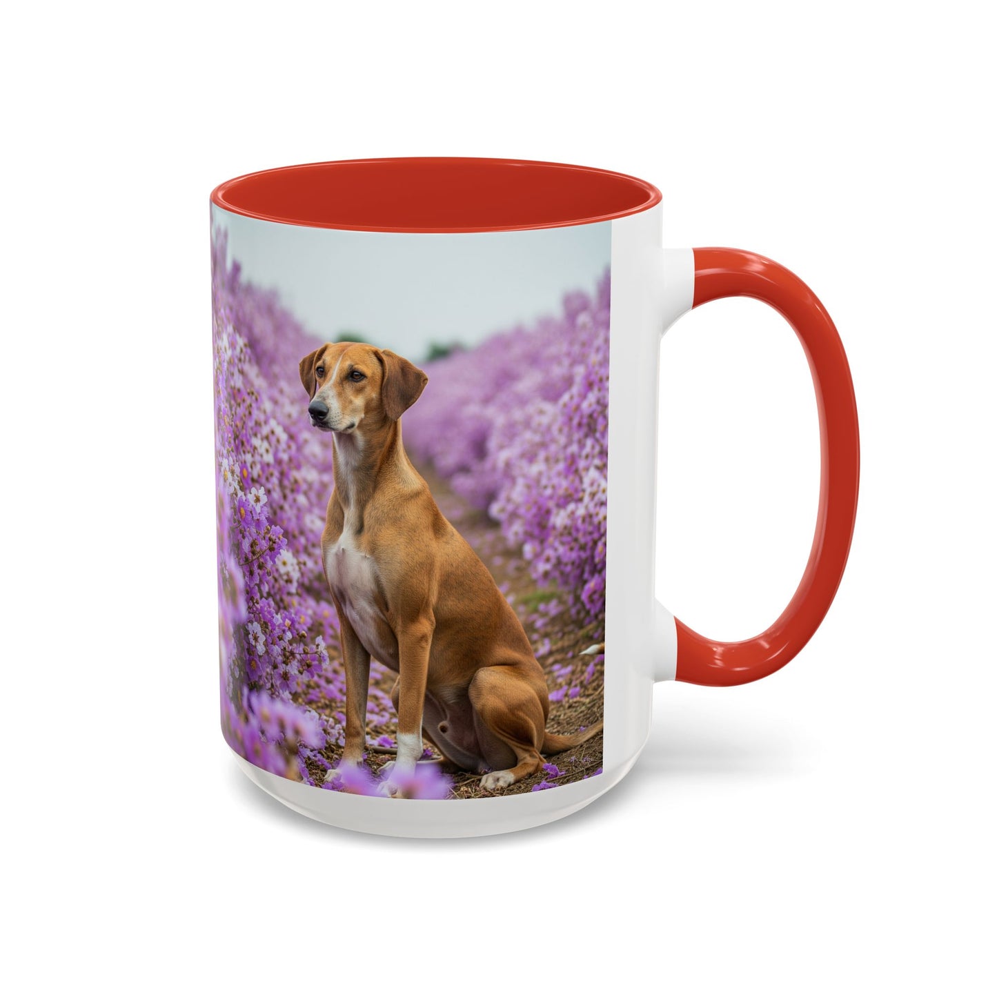 Banjara Hound Accent Coffee Mug - Perfect Gift for Dog Lovers