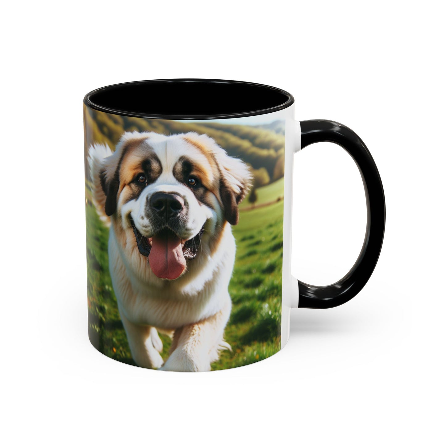 Pyrenean Mastiff Accent Coffee Mug - Perfect Gift for Dog Lovers