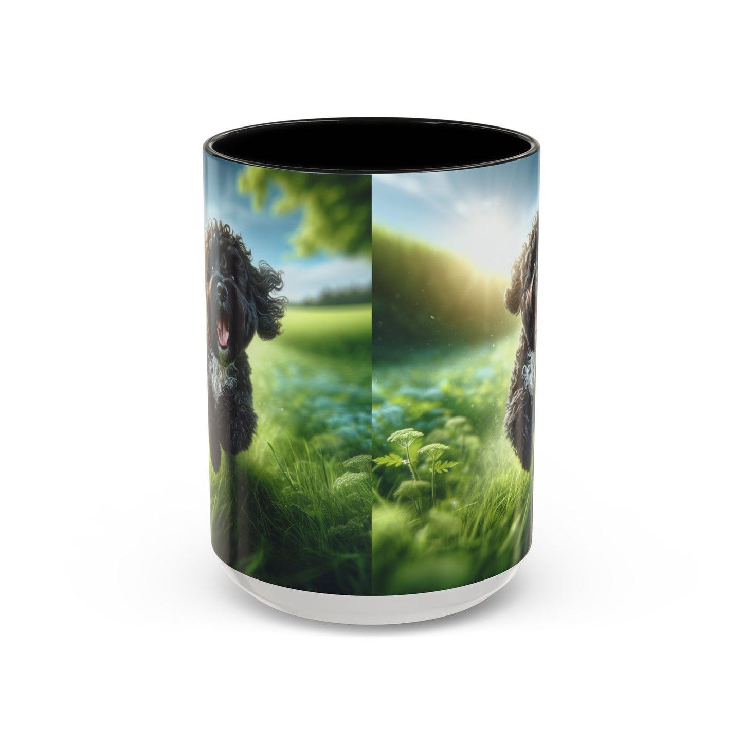 Portuguese Water Dog Accent Coffee Mug - Perfect Gift for Dog Lovers
