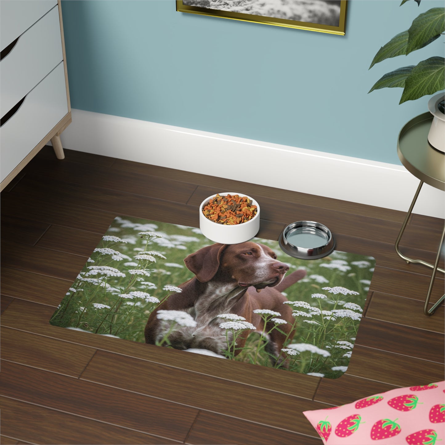 Pet Food Mat (12x18) - Braque du Bourbonnais