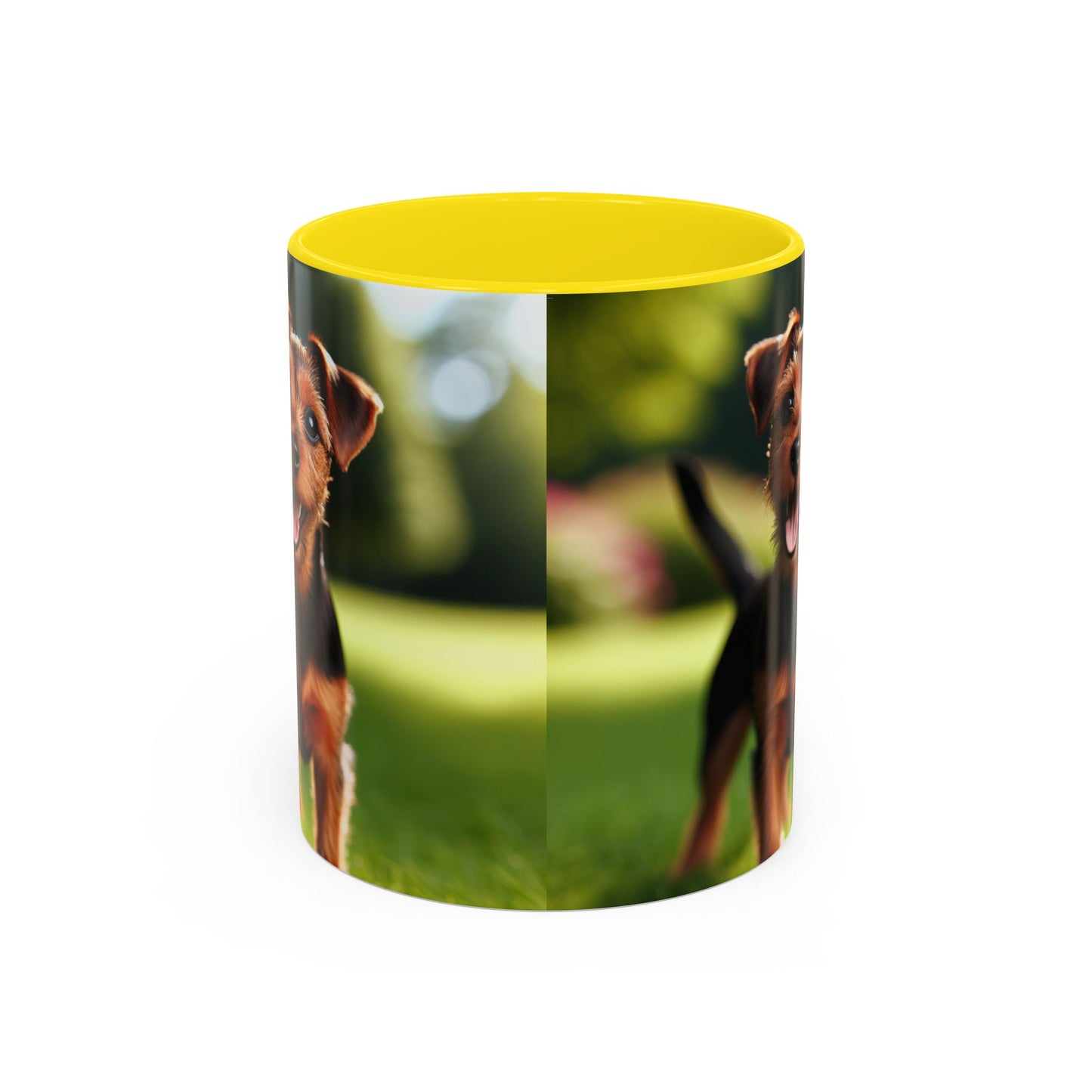 Deutscher Jagdterrier Accent Coffee Mug - Perfect Gift for Dog Lovers