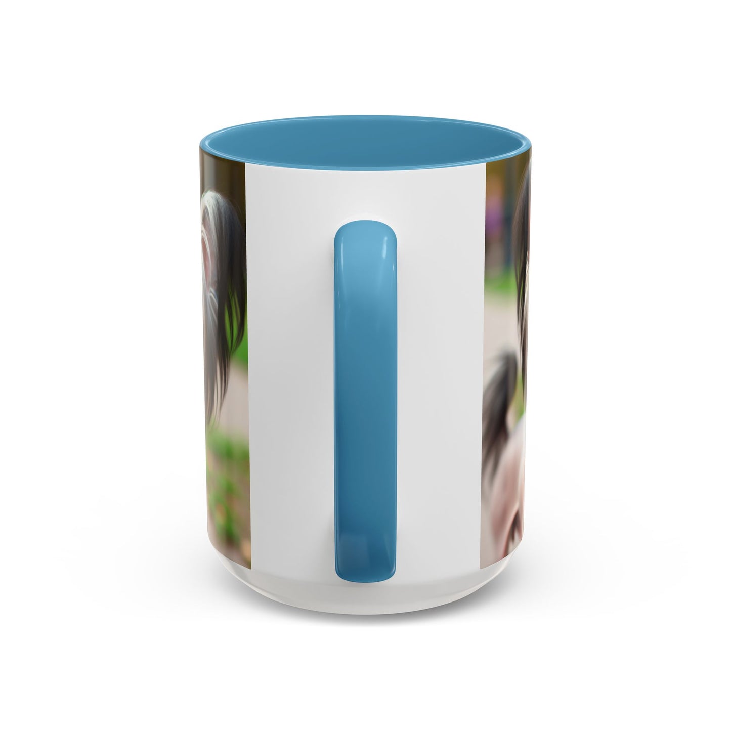 Chinese Crested Dog Accent Coffee Mug - Perfect Gift for Dog Lovers