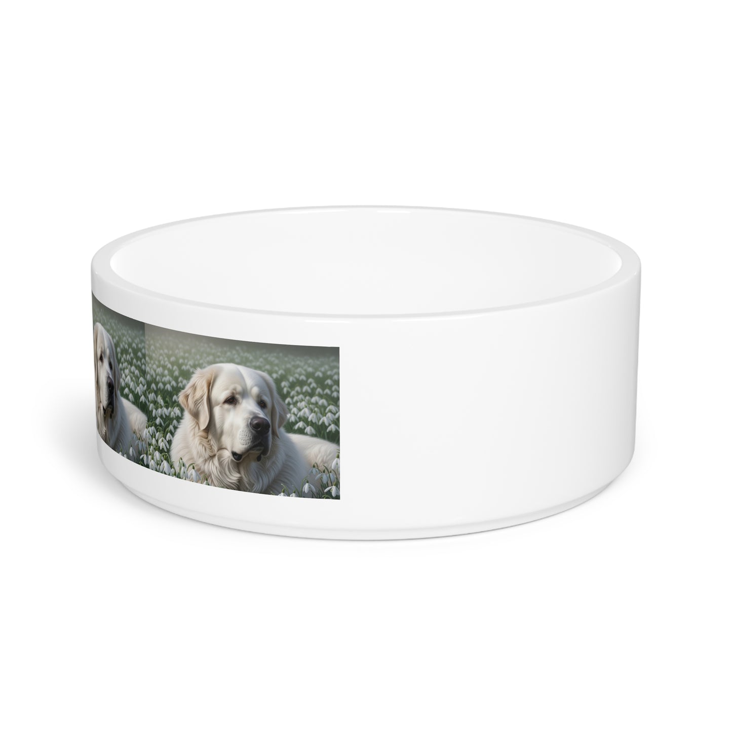 Pyrenean Mastiff Pet Bowl