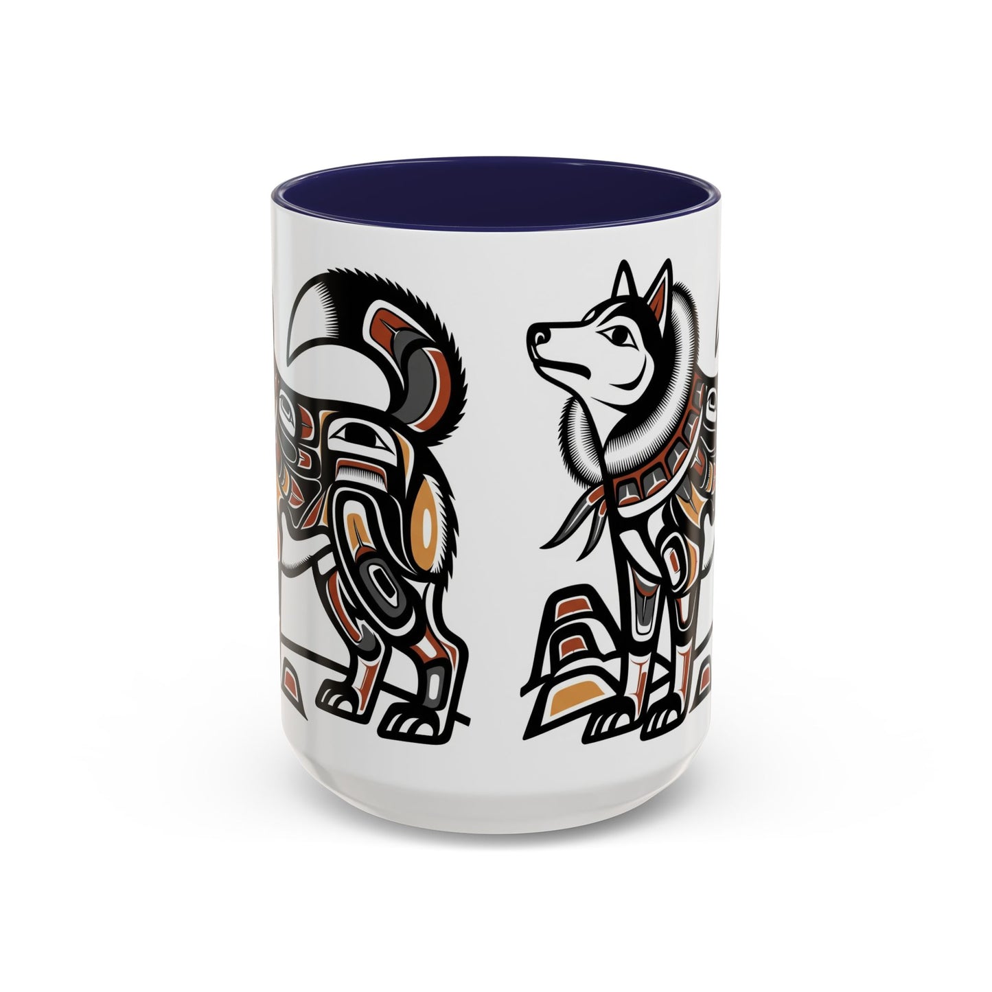 Siberian Husky Accent Coffee Mug - Perfect Gift for Dog Lovers