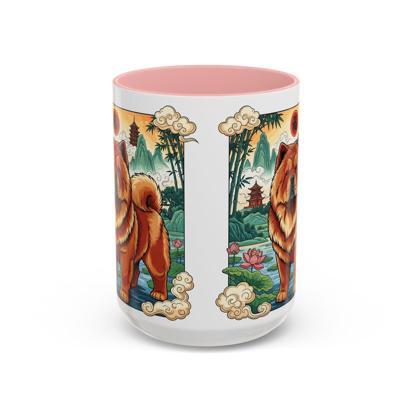 Chow Chow Accent Coffee Mug - Perfect Gift for Dog Lovers
